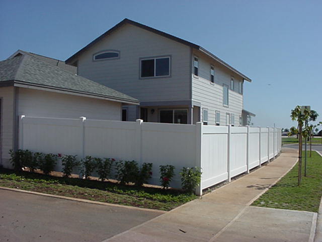 AmeriFence Corporation Madison, Wisconsin - Vinyl Fencing, Solid Privacy (611)
