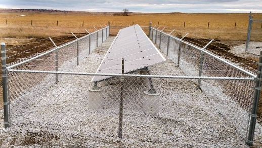 solar panel high security fence