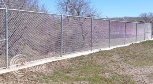 Commercial Chain Link Fence in Madison, WI AmeriFence Corporation of Madison, WI